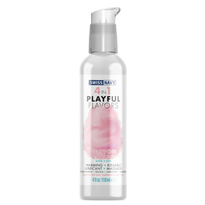Swiss Navy Playful Lubrifiant 4 en 1 Playful Flavors 118ml Barbe à papa
